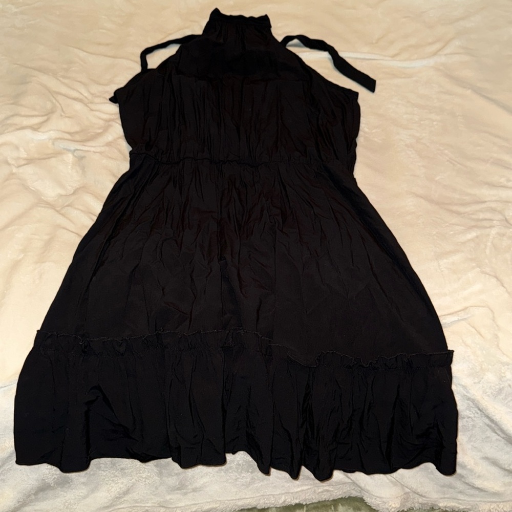 SHEIN sleeveless black dress XL